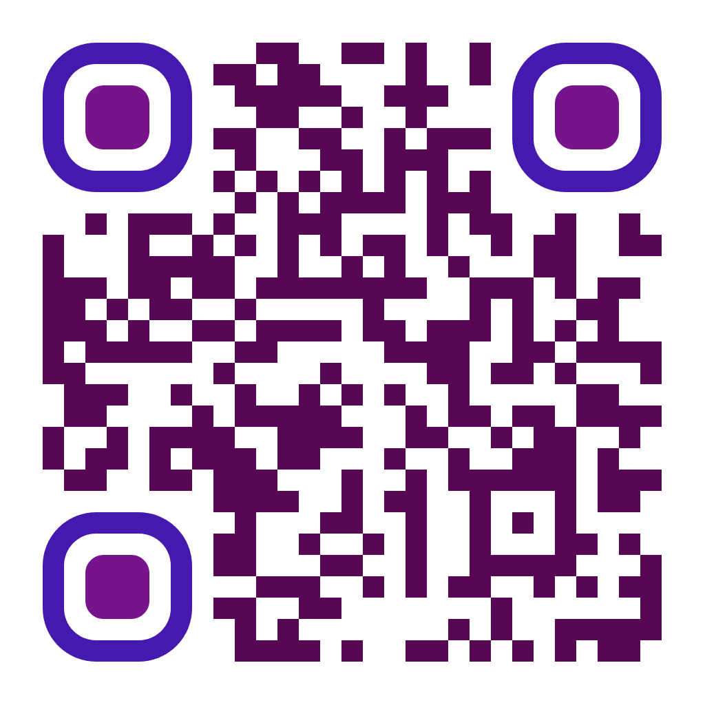 公式サイトダウンロード用QRコード